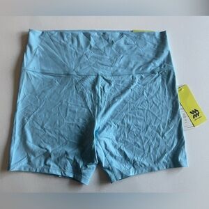 All in Motion Sky Blue Bike Shorts